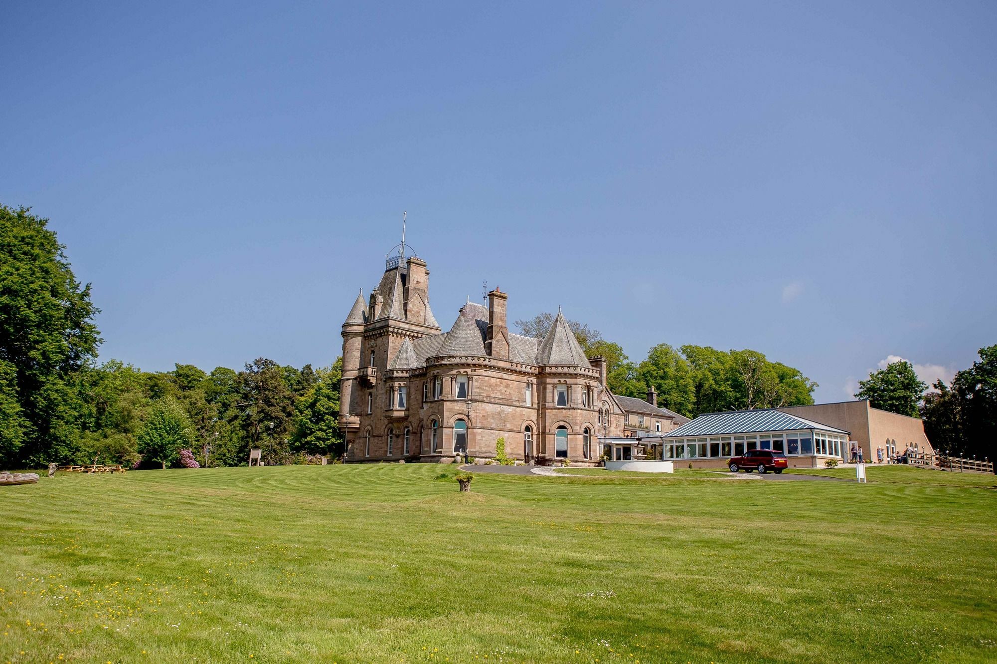 Pensjonat Cornhill Castle Biggar Zewnętrze zdjęcie