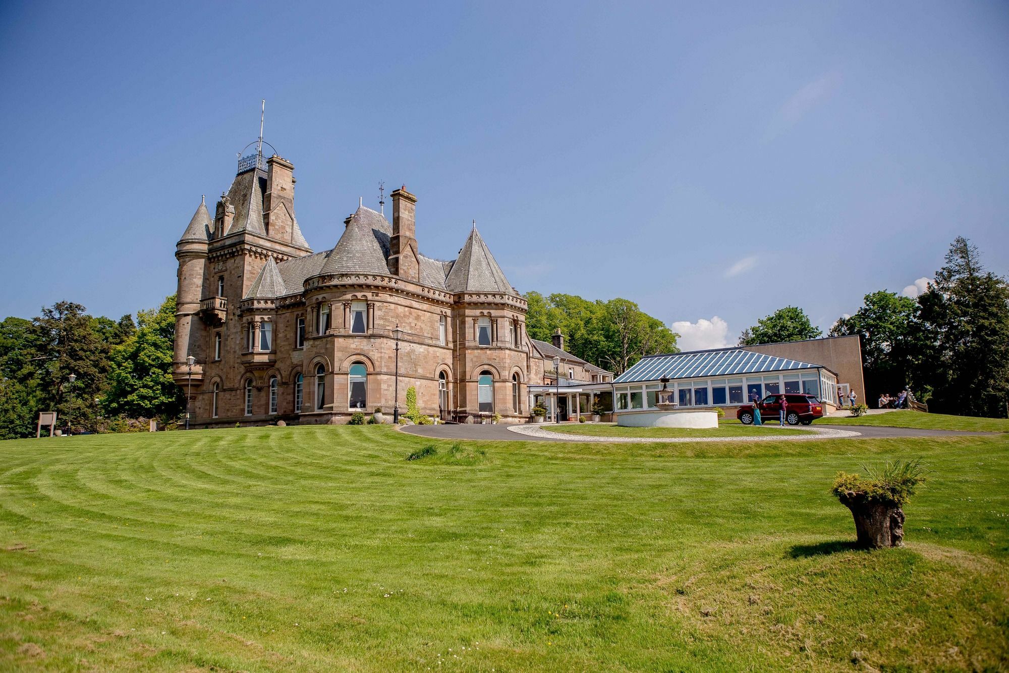 Pensjonat Cornhill Castle Biggar Zewnętrze zdjęcie