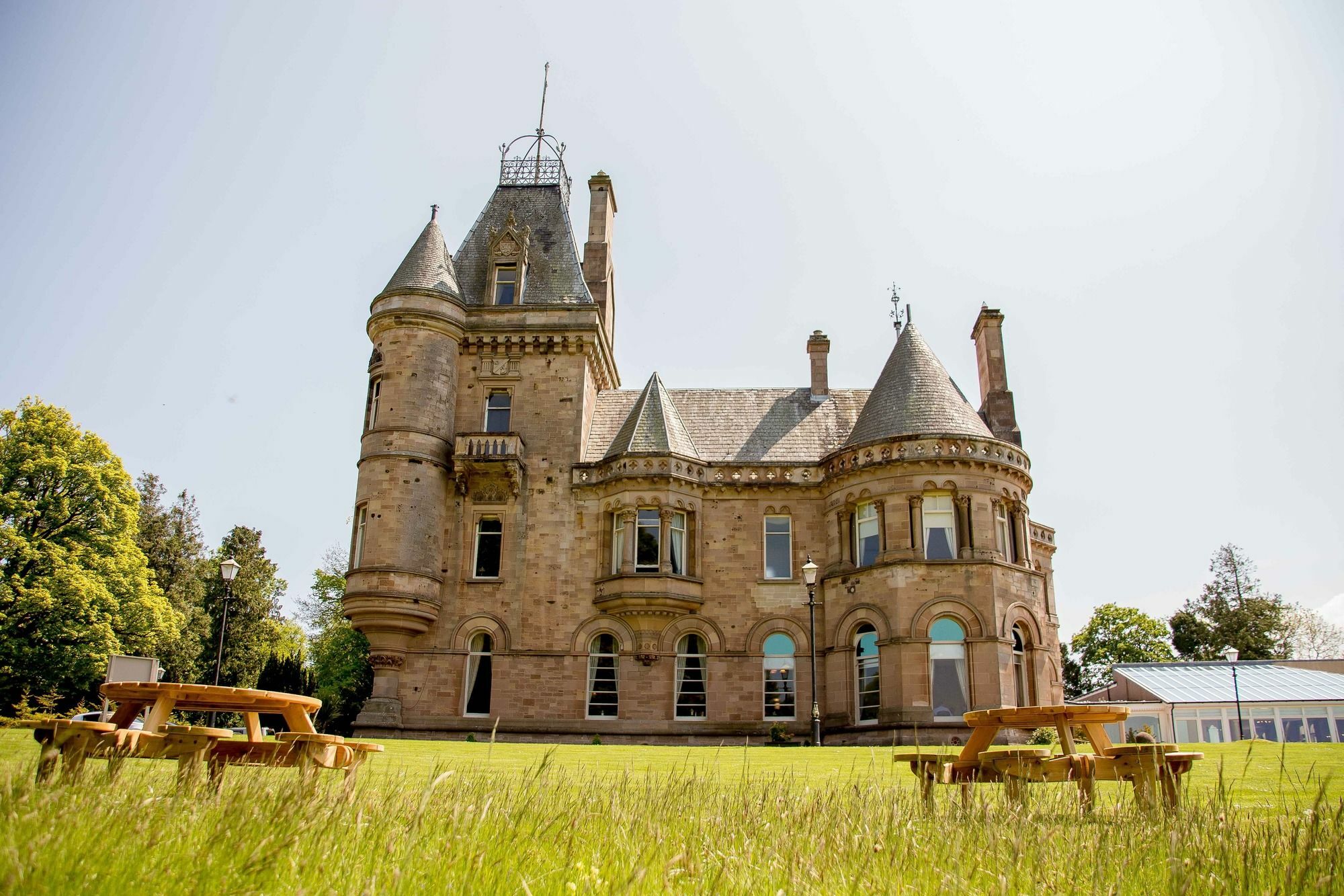 Pensjonat Cornhill Castle Biggar Zewnętrze zdjęcie